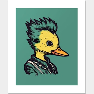 Punk Duck Posters and Art